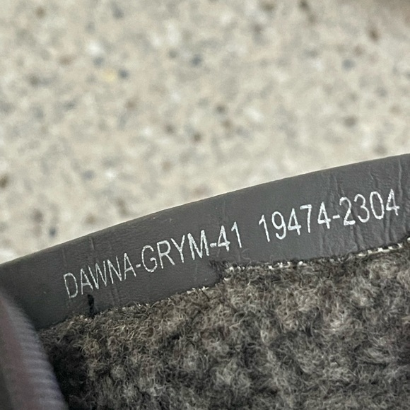 Patrizia Women’s Dawna Grey Multi Faux Leather Boot Size 41 US 10 - Picture 8 of 11